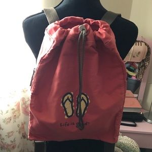 Life is good backpack